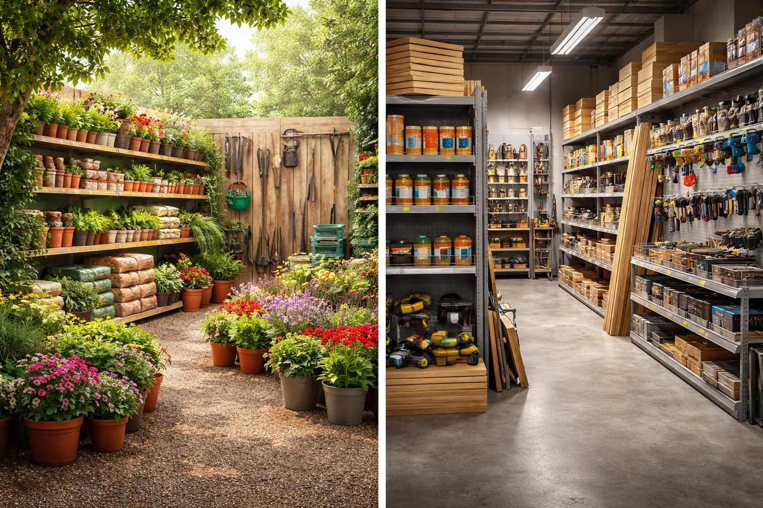 découvrez les spécificités d'un magasin de jardinage et en quoi il diffère d'un magasin de bricolage classique pour mieux choisir vos équipements et matériaux.