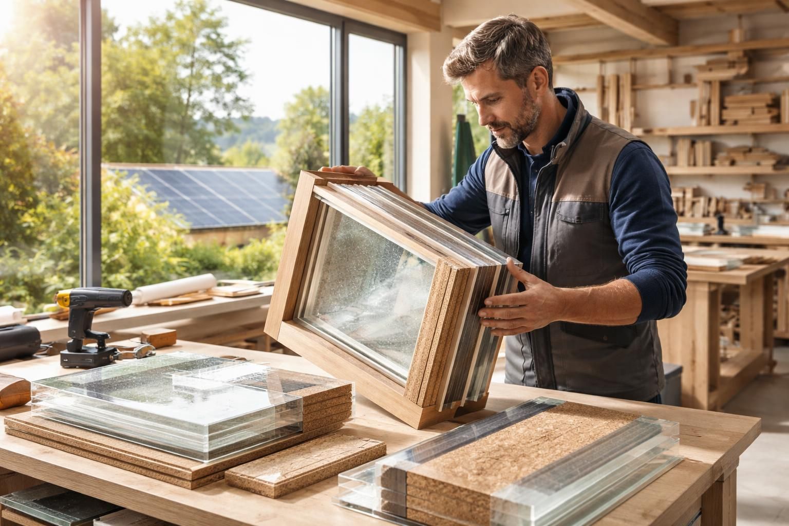 découvrez comment les nouveaux matériaux révolutionnent la menuiserie en offrant une isolation thermique et acoustique supérieure pour un confort optimal.