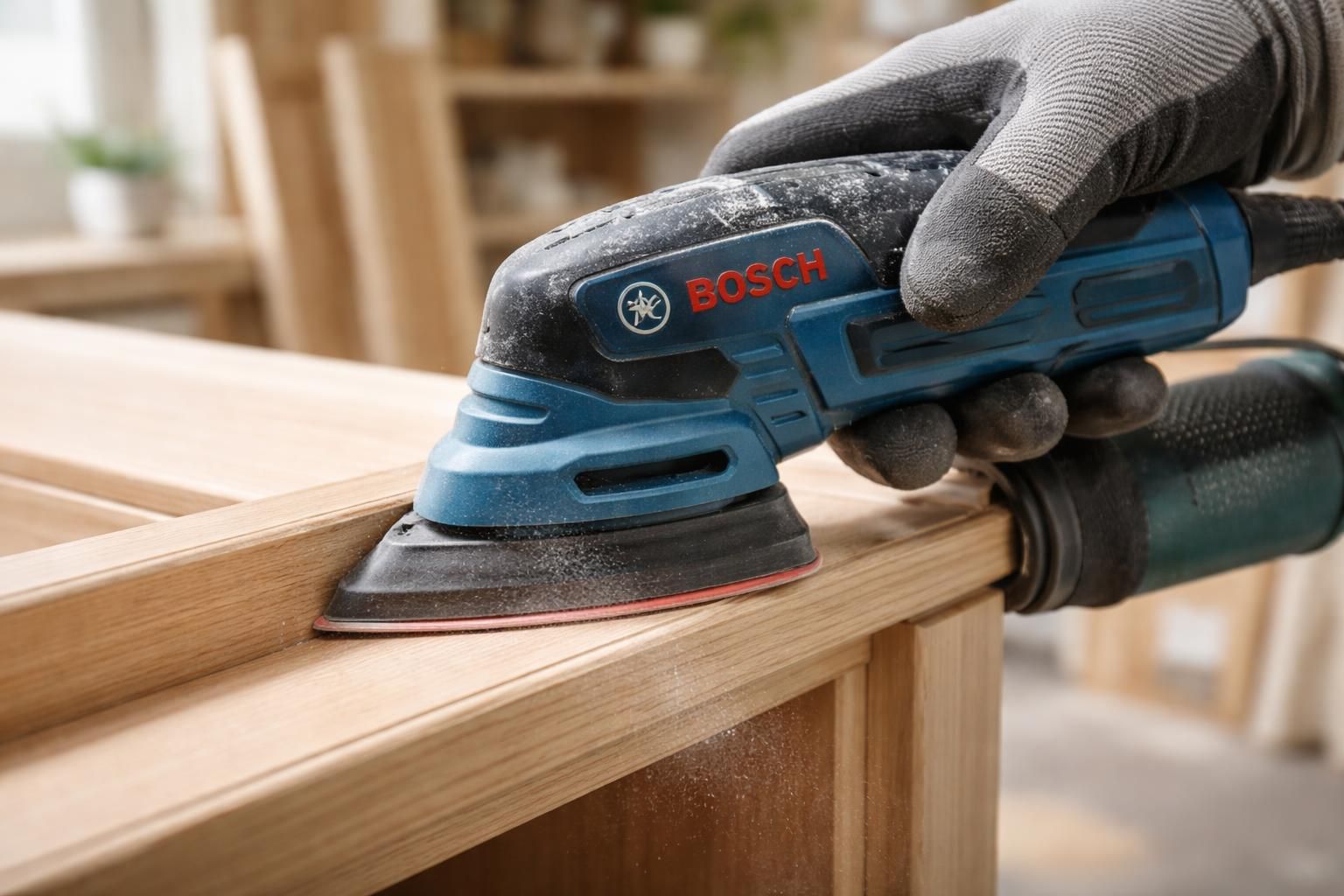 découvrez la ponceuse de précision bosch, l'outil idéal pour atteindre facilement les recoins difficiles d'accès et obtenir une finition parfaite sur tous vos projets.