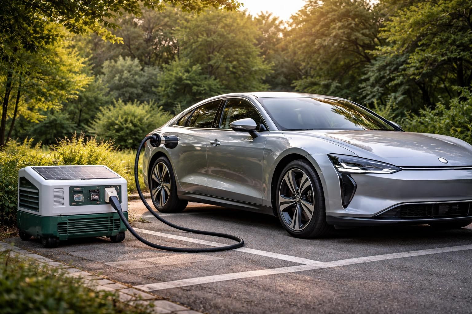 découvrez comment une voiture électrique combinée à un groupe électrogène peut offrir une solution autonome et efficace pour le rechargement, réduisant la dépendance au réseau électrique.
