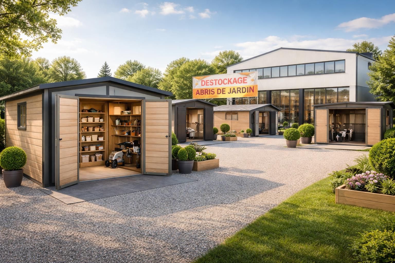 découvrez nos bons plans pour dénicher un déstockage d'abris de jardin de qualité premium à prix avantageux. profitez d'offres exclusives et d'une large sélection pour aménager votre espace extérieur.