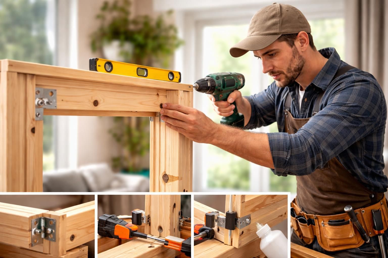 découvrez les techniques essentielles pour une fixation parfaite de la menuiserie bois et assurez une pose durable et sécurisée de vos installations.