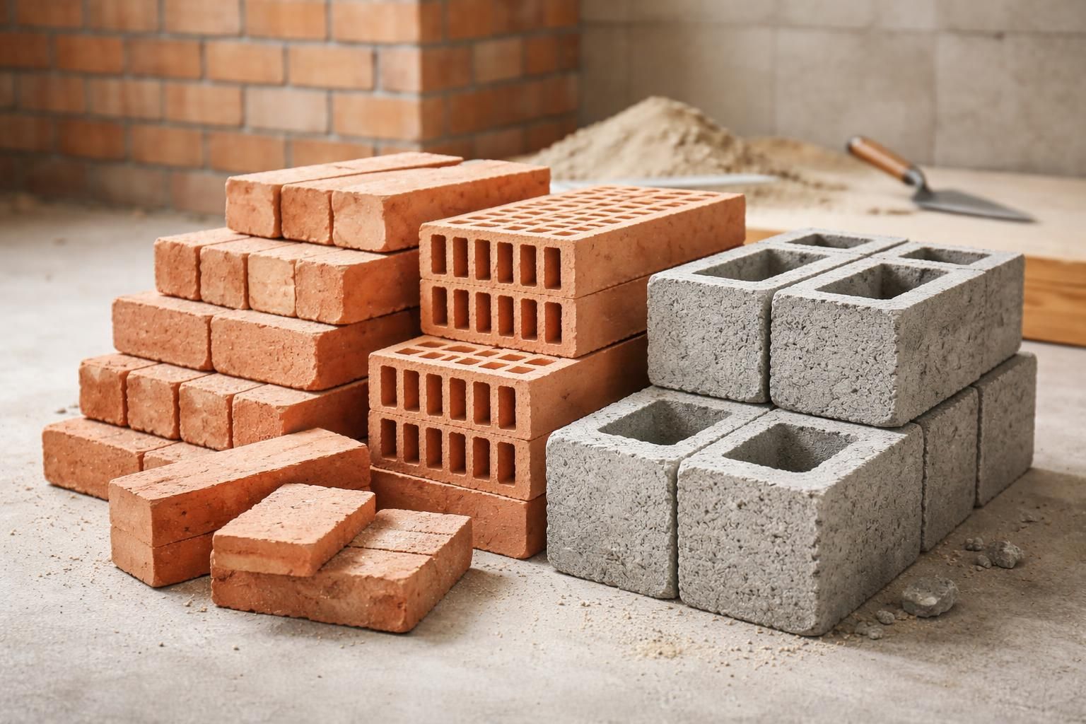 découvrez comment bien choisir vos briques et parpaings pour vos projets de maçonnerie, avec des conseils pratiques et des informations sur les matériaux adaptés.