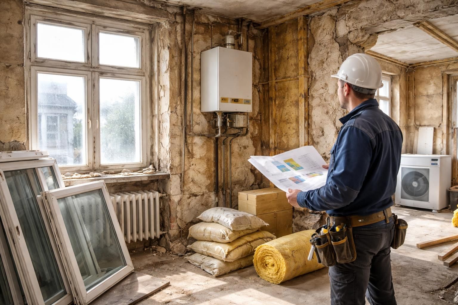 Quels travaux pour un DPE classé E ?